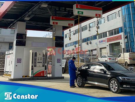 Censtar Skid - Mounted mobile service station + Suspension fuel dispenser, build up the new image for filling station