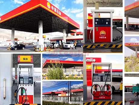 Censtar fuel dispenser is shining brightly on the border of the motherland!
